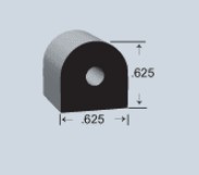 T Extrusion, Rubber T Extrusion