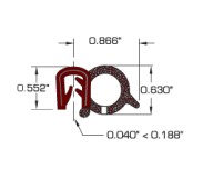 Bulb Trim Seal